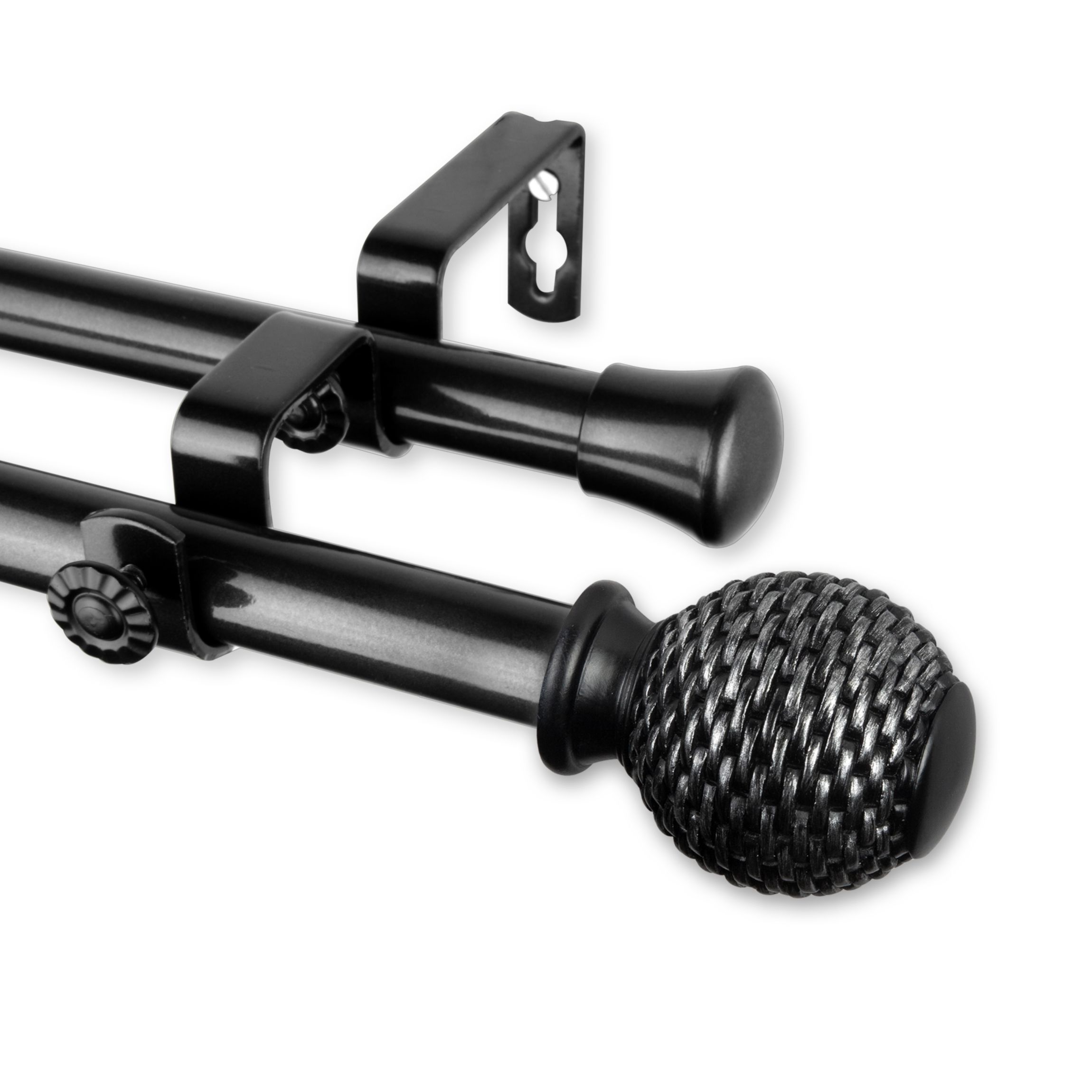 13/16" Ozana Double Curtain Rod