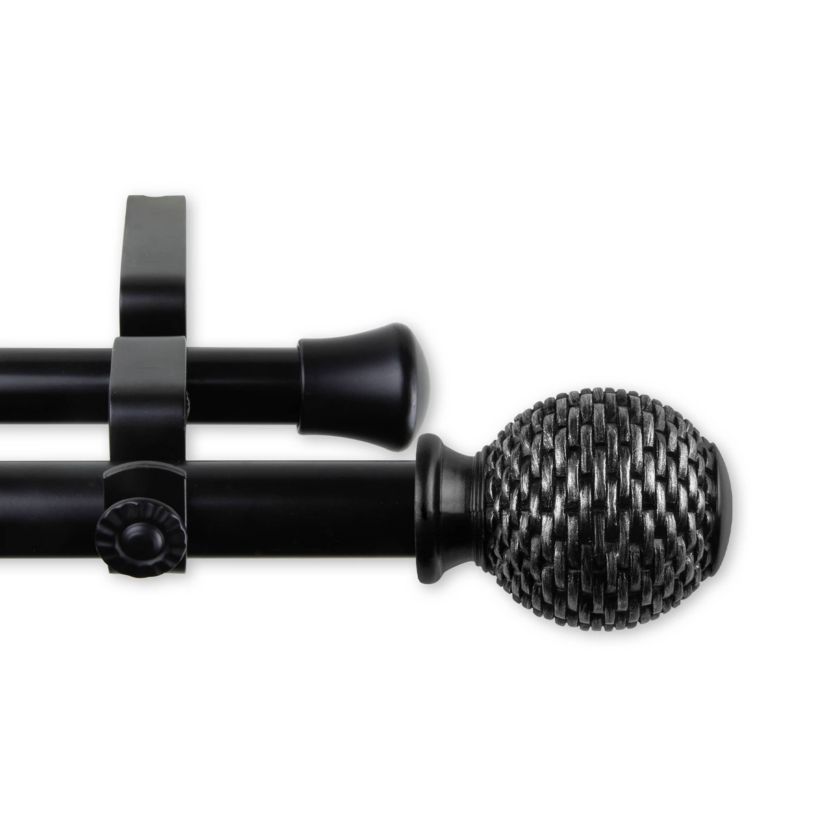 13/16" Ozana Double Curtain Rod