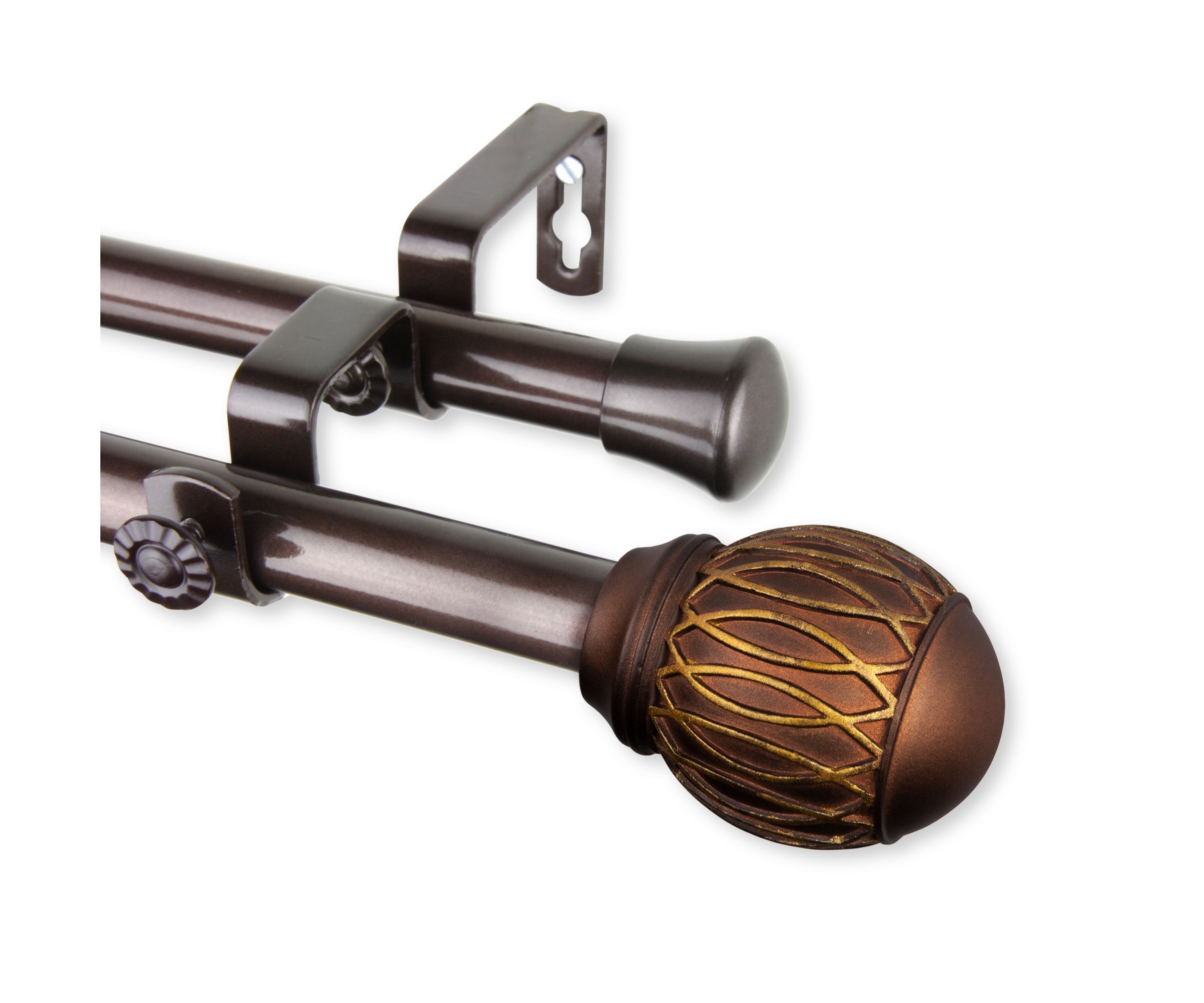 13/16" Tyoma Double Curtain Rod