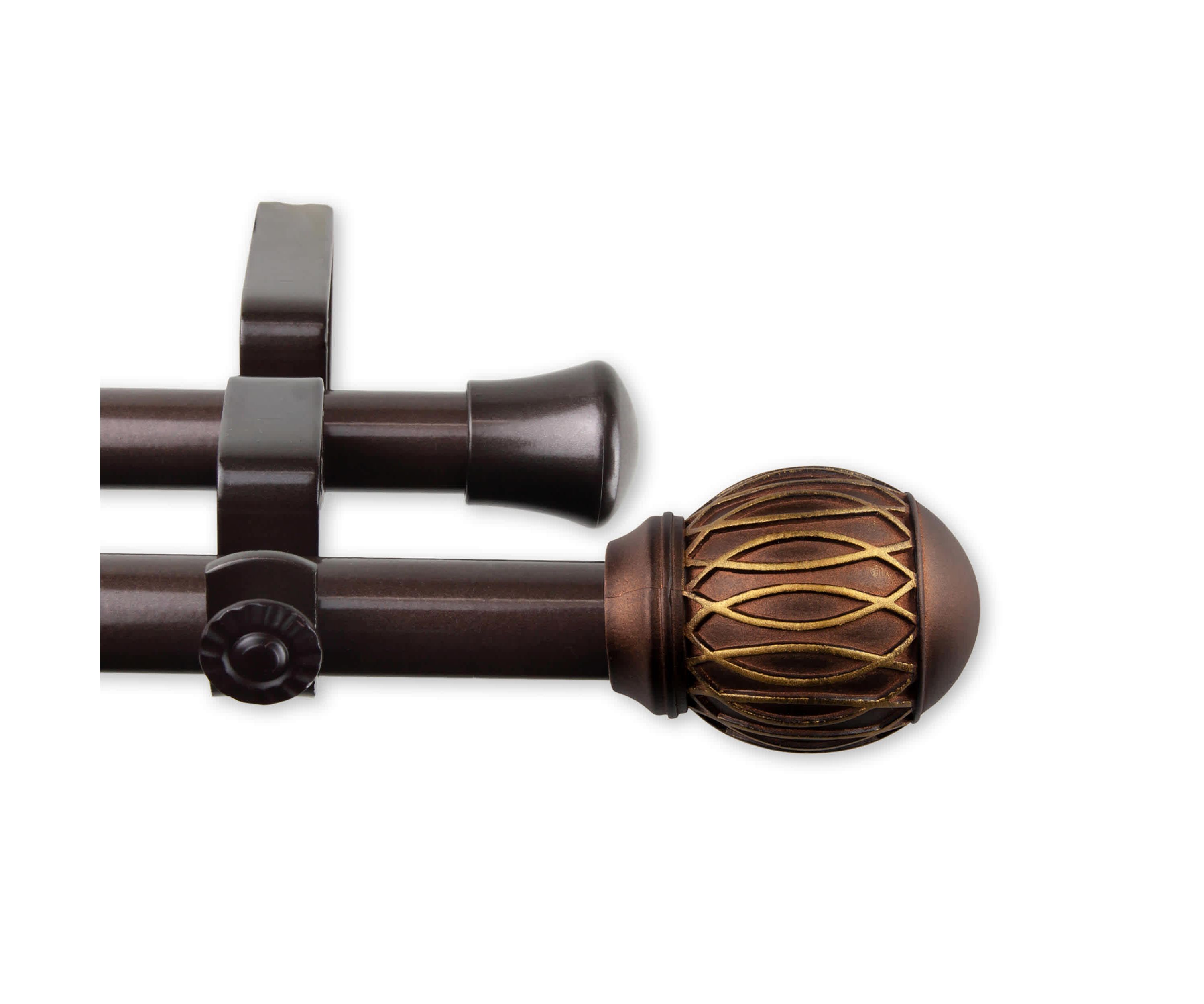13/16" Tyoma Double Curtain Rod