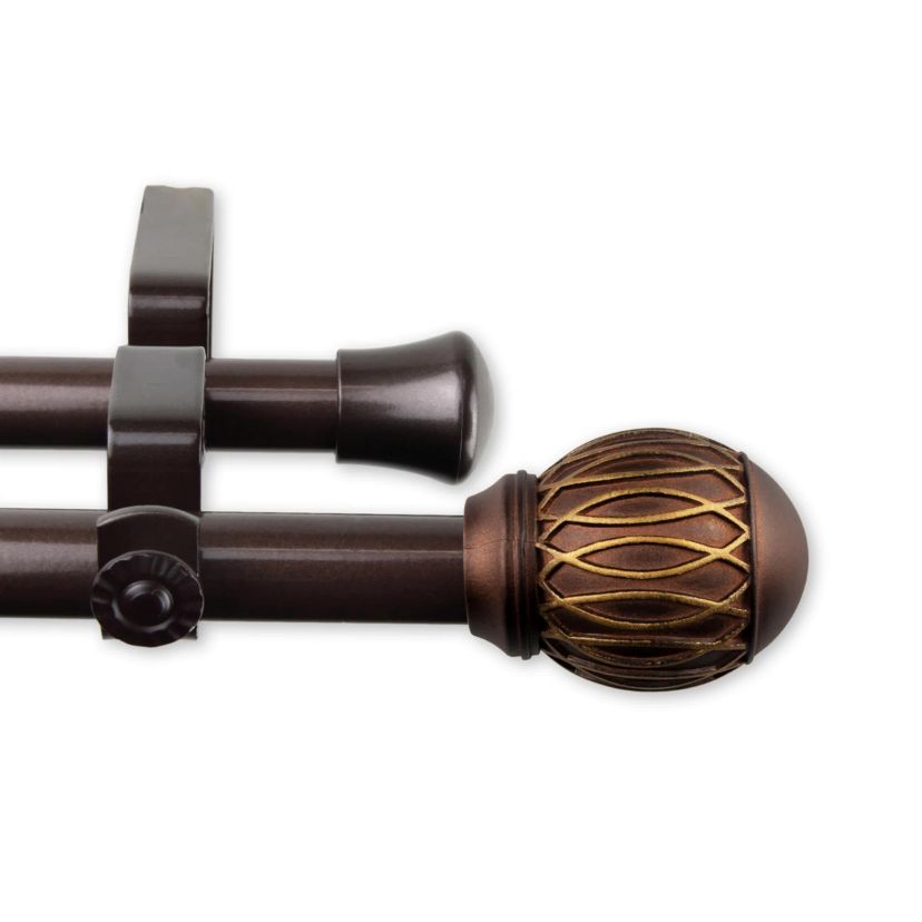 13/16" Tyoma Double Curtain Rod