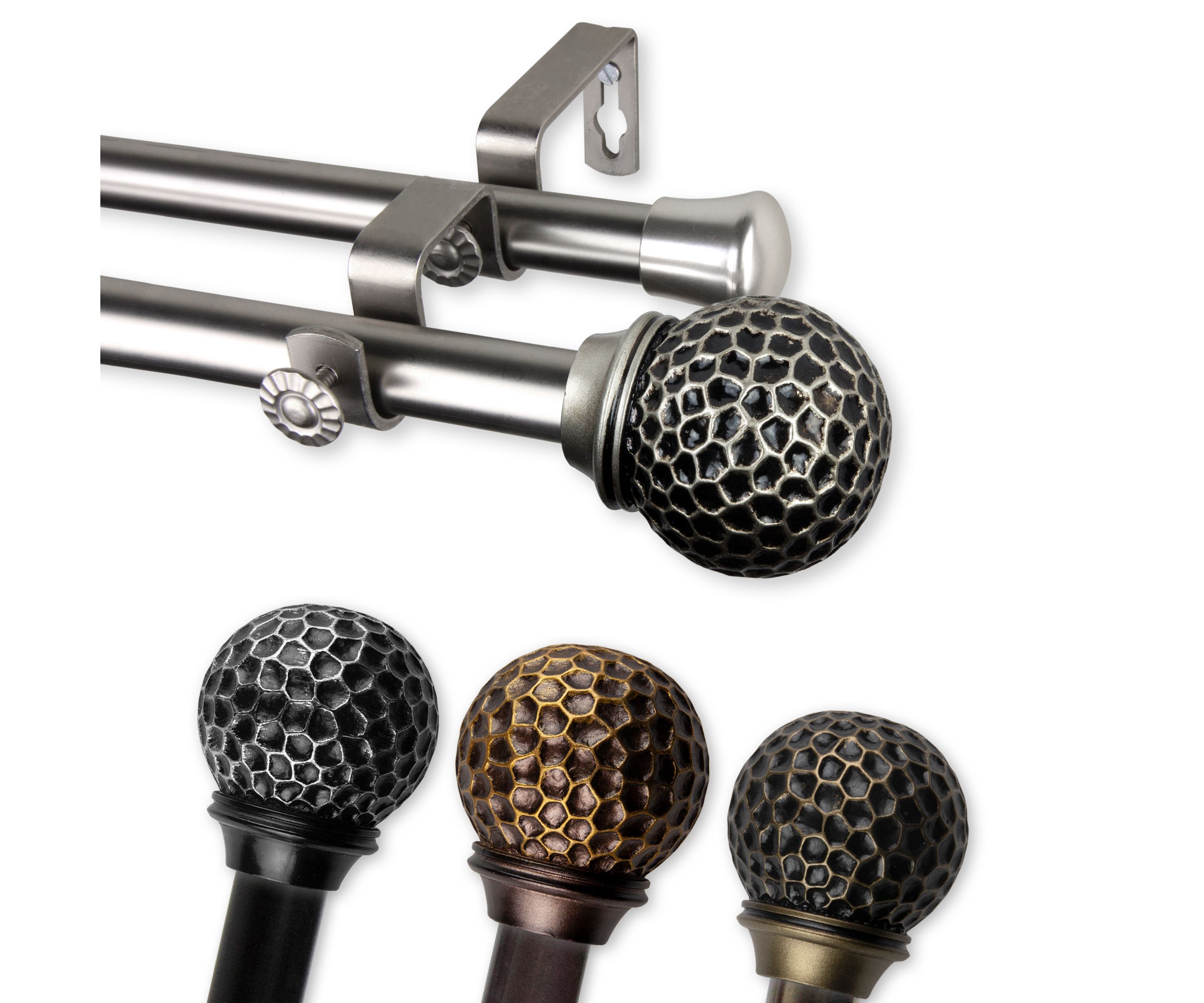 13/16" Celio Double Curtain Rod