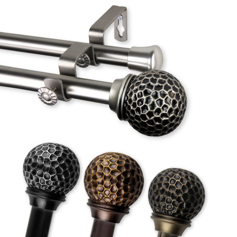 13/16" Celio Double Curtain Rod