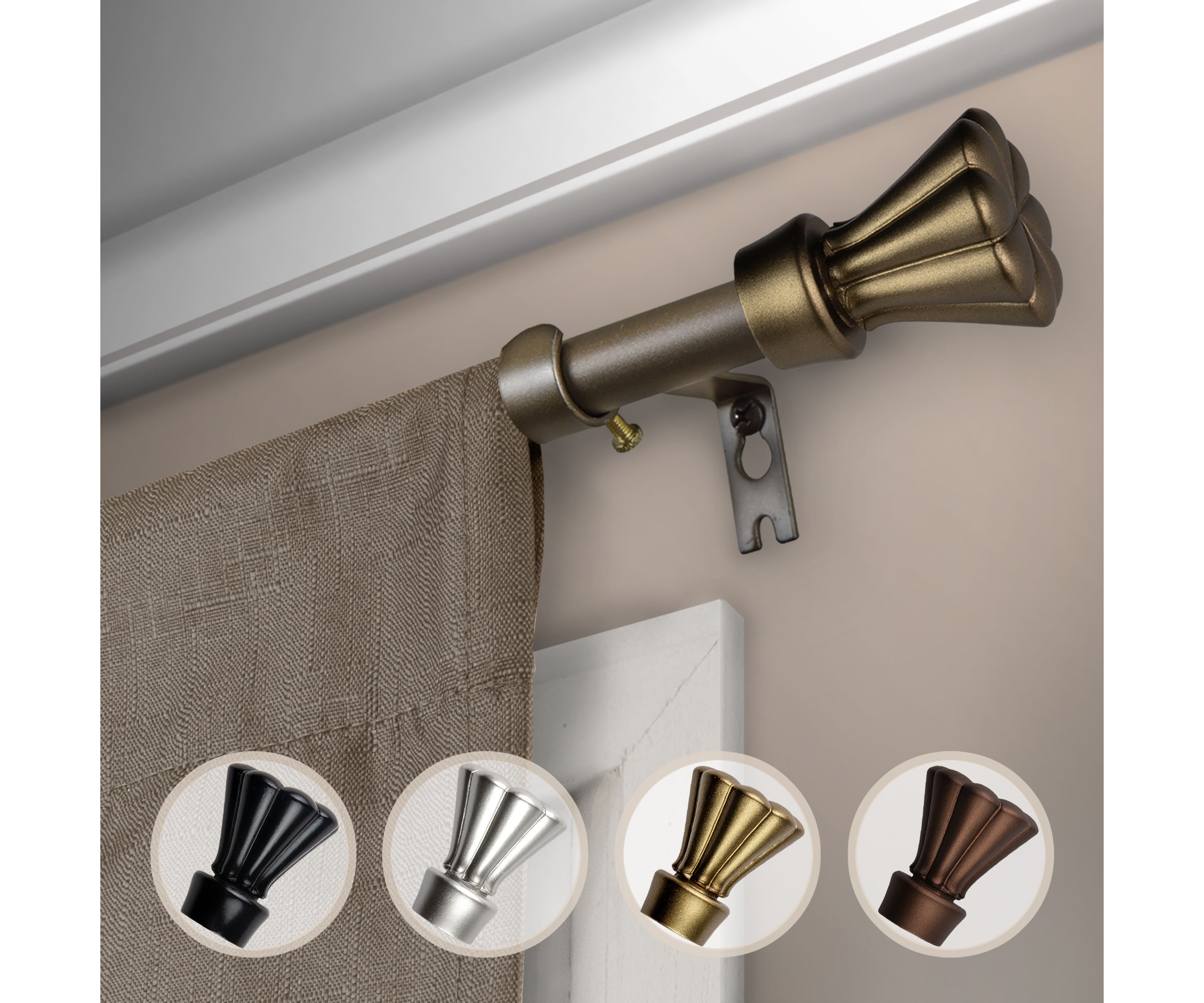 5/8" Nisha Curtain Rod