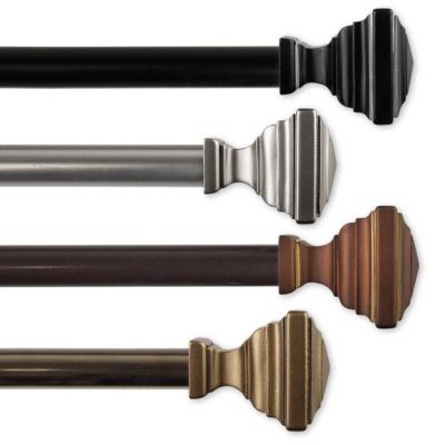 Rod Desyne 1 Romilda Faux Wood Curtain Rod