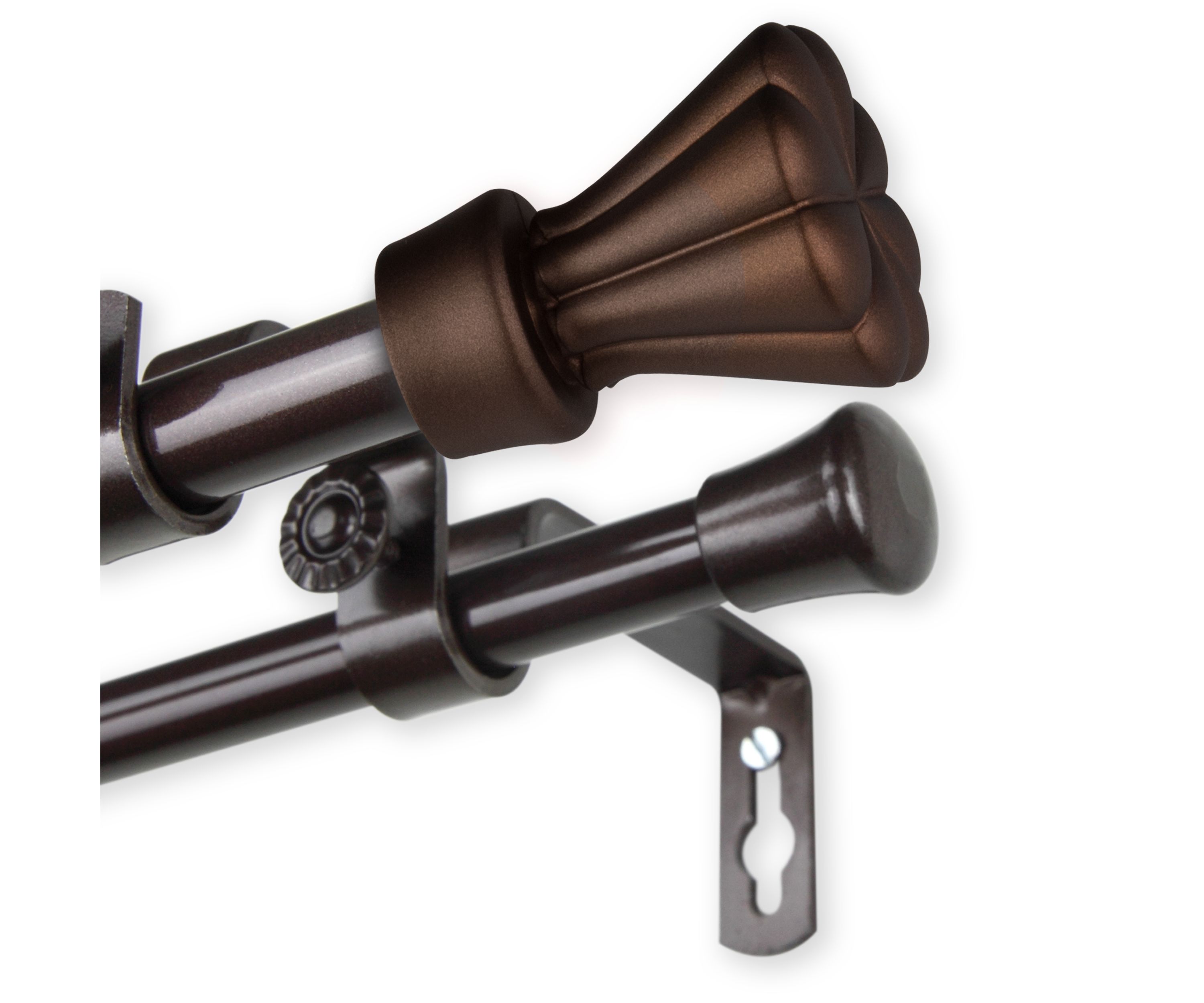 5/8" Jasur Double Curtain Rod