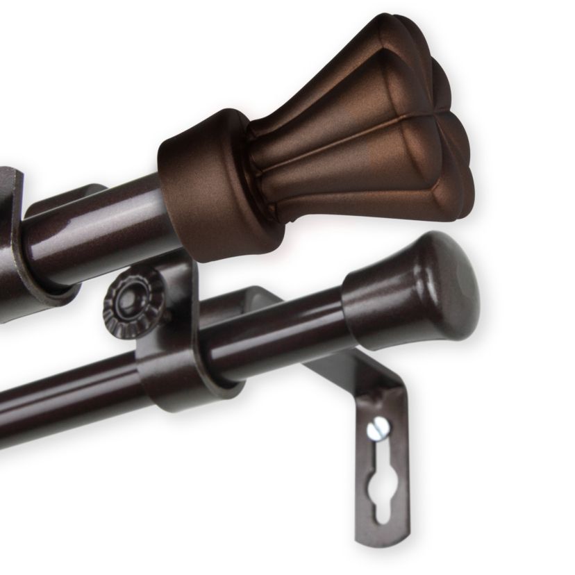 5/8" Jasur Double Curtain Rod