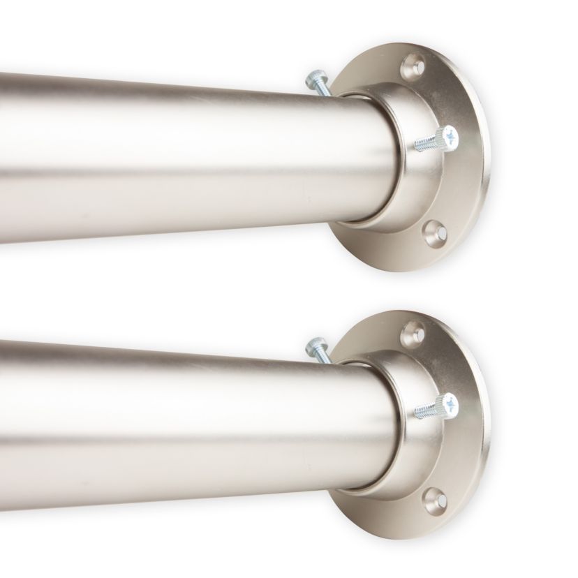 1.5" Adjustable Closet Rod & Socket Set