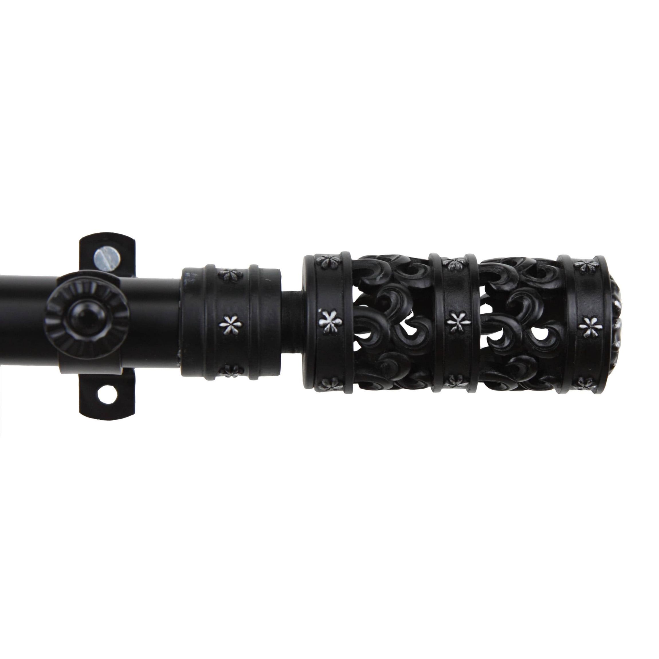 1" Globe Curtain Rod
