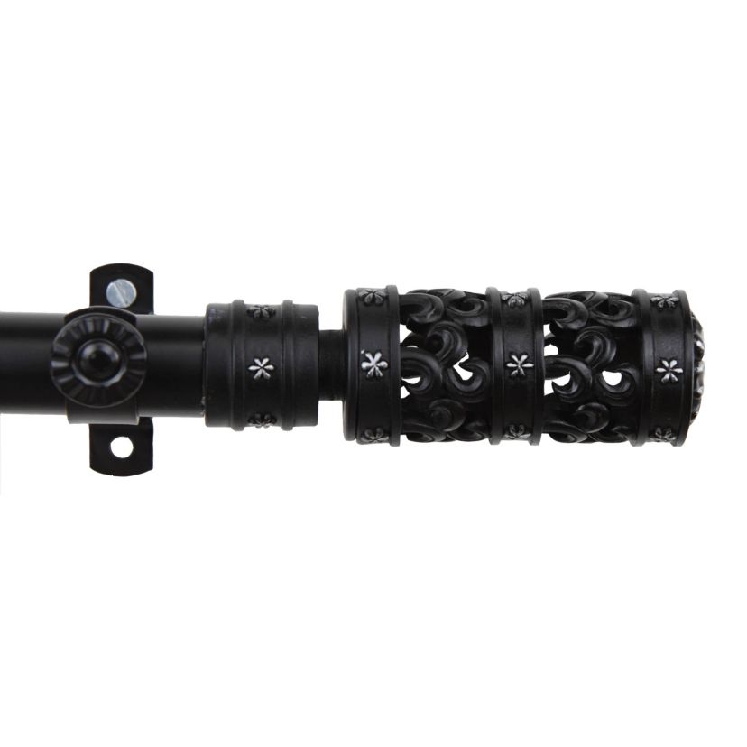 1" Globe Curtain Rod
