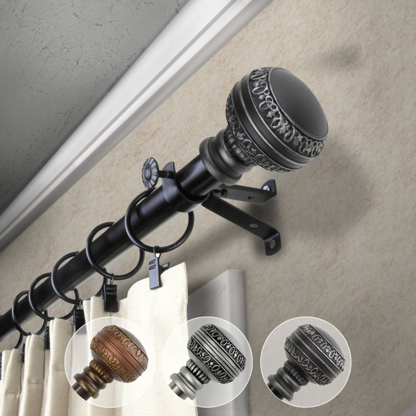 13/16" Tidal Curtain Rod