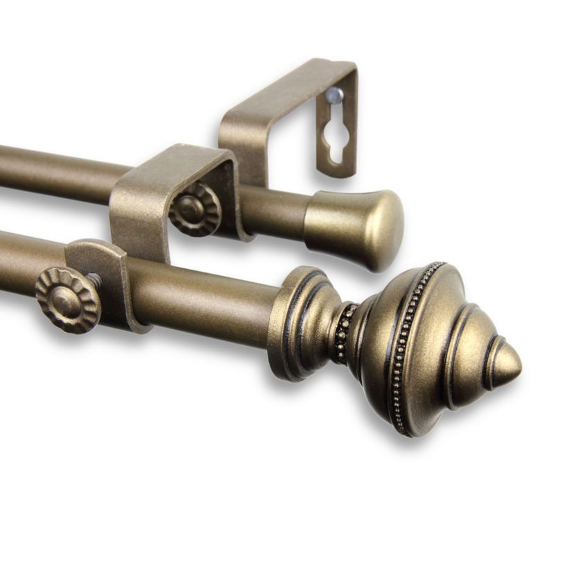 5/8" Palace Double Curtain Rod