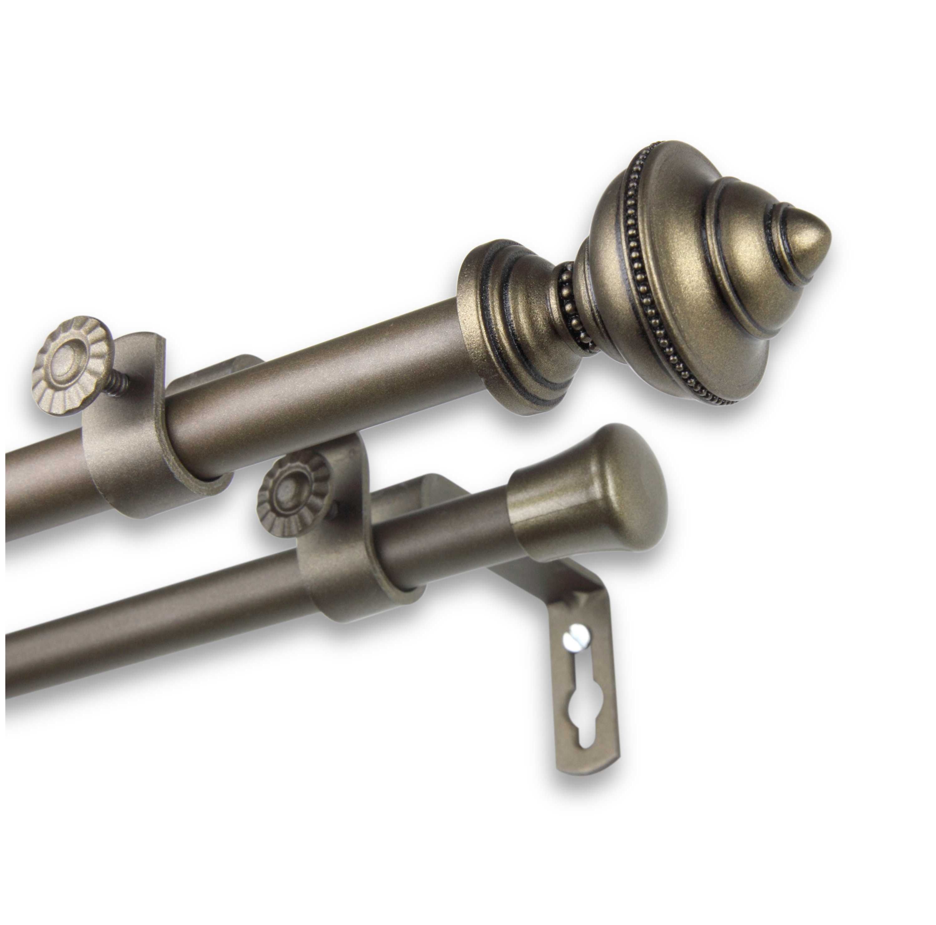 5/8" Palace Double Curtain Rod