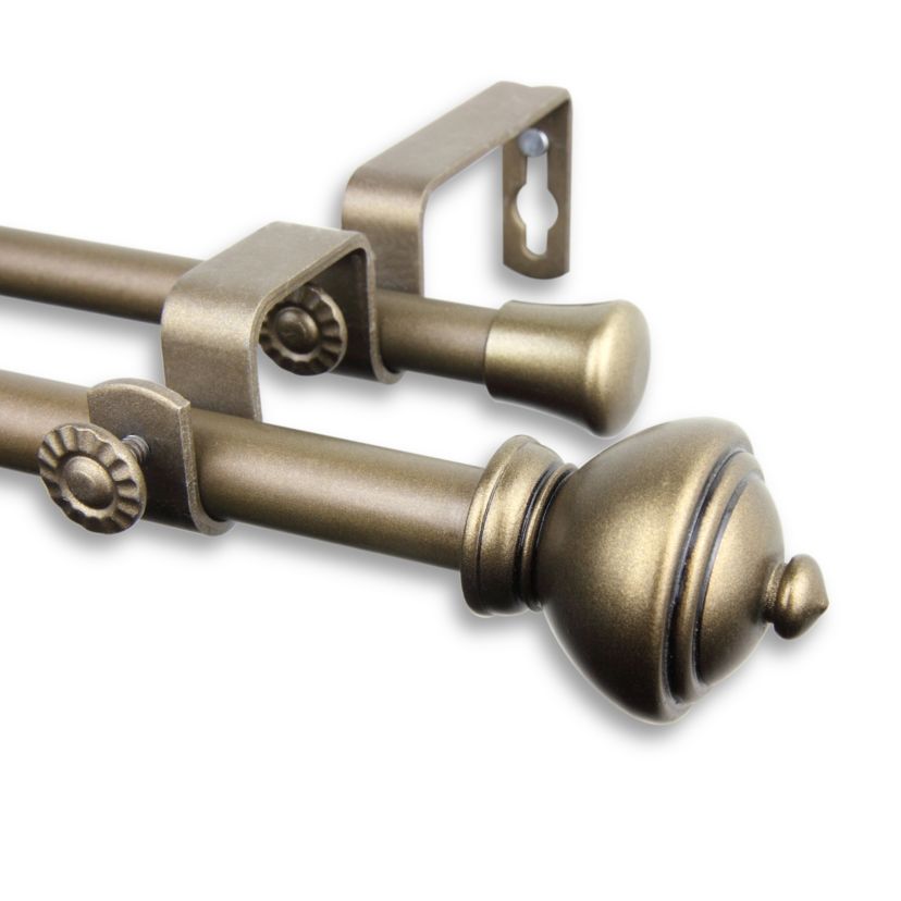 5/8" Savannah Double Curtain Rod