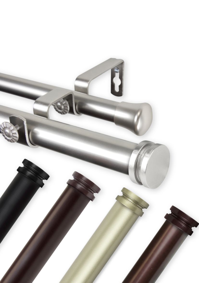 Bun 1 in Double Curtain Rod