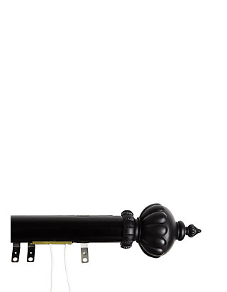 Rod Desyne Decorative Traverse Rod With Sliders Imperial Finial Belk