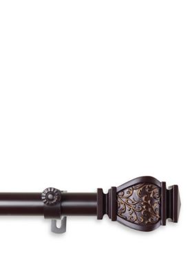Rod Desyne Margot Mahogany Curtain Rod Belk