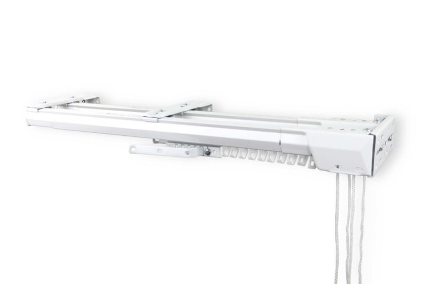 Heavy Duty Double Traverse Rod - One Way Cord Right