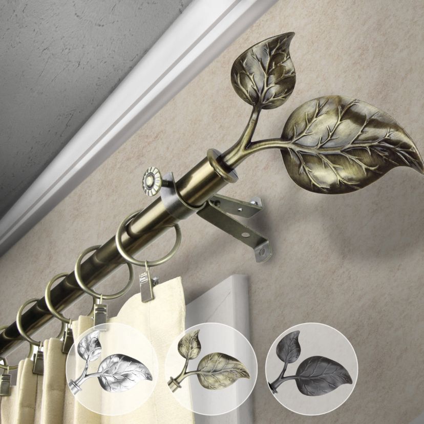 13/16" Ivy Curtain Rod
