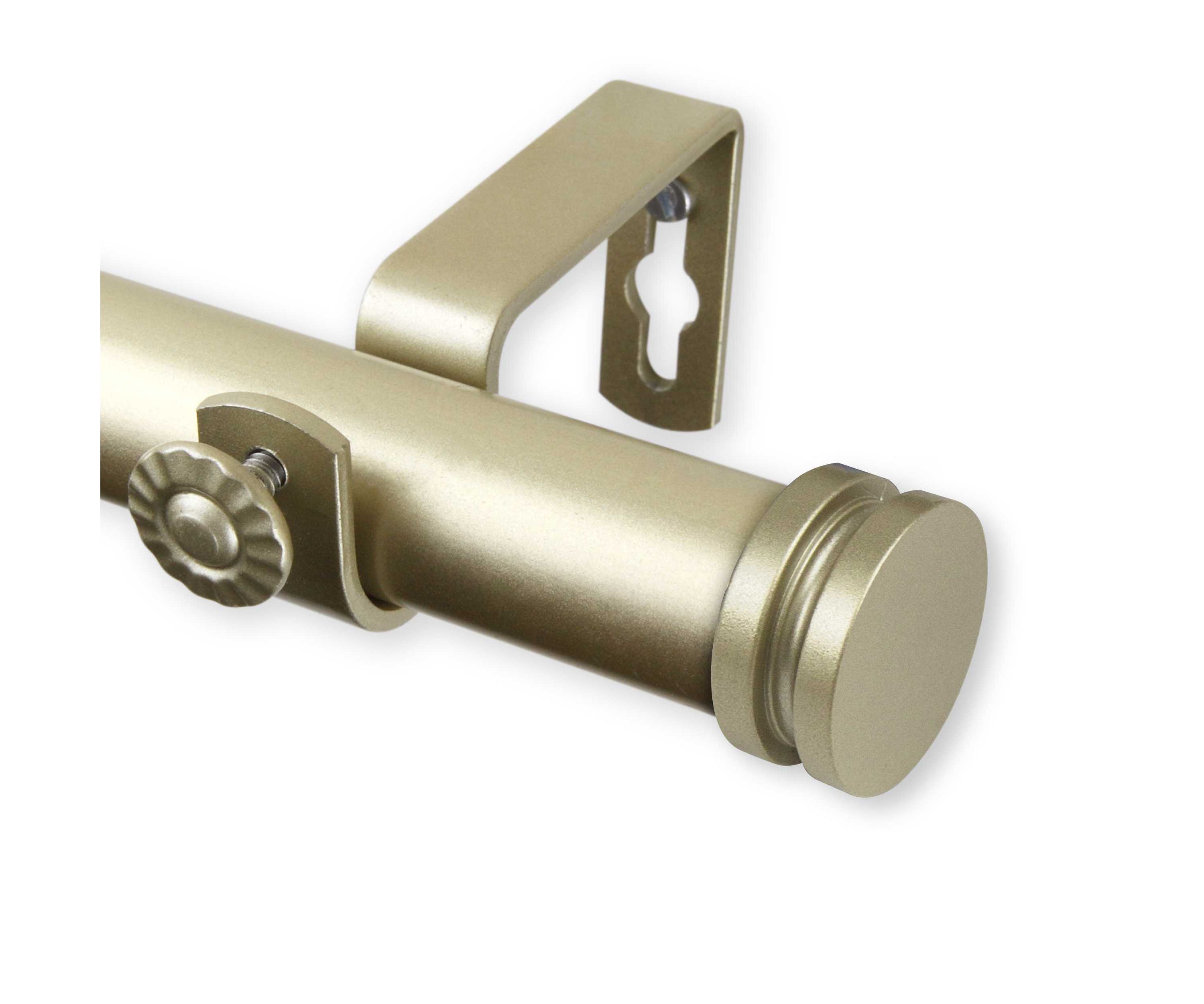 Bun Curtain Rod - Expands 120 in to 170 in