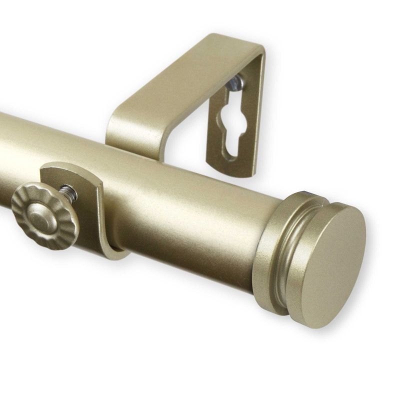 Bun Curtain Rod - Expands 120 in to 170 in