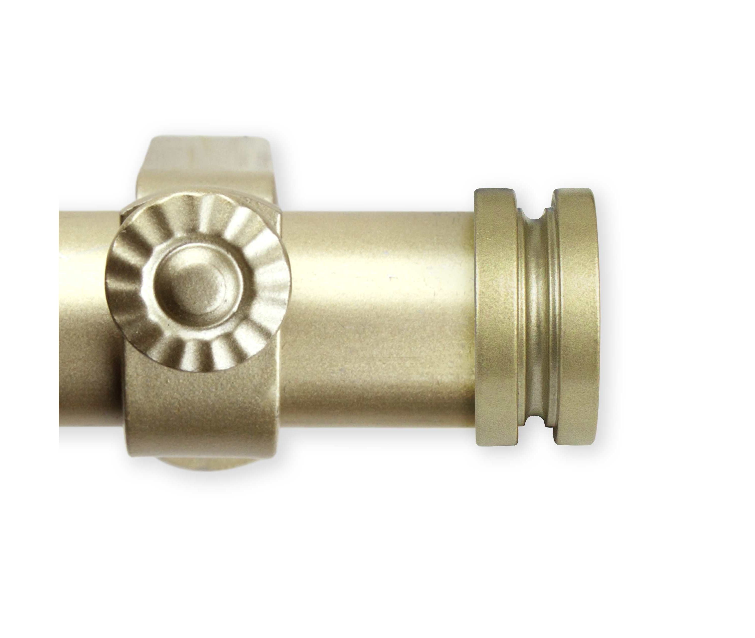 Bun Curtain Rod - Expands 120 in to 170 in