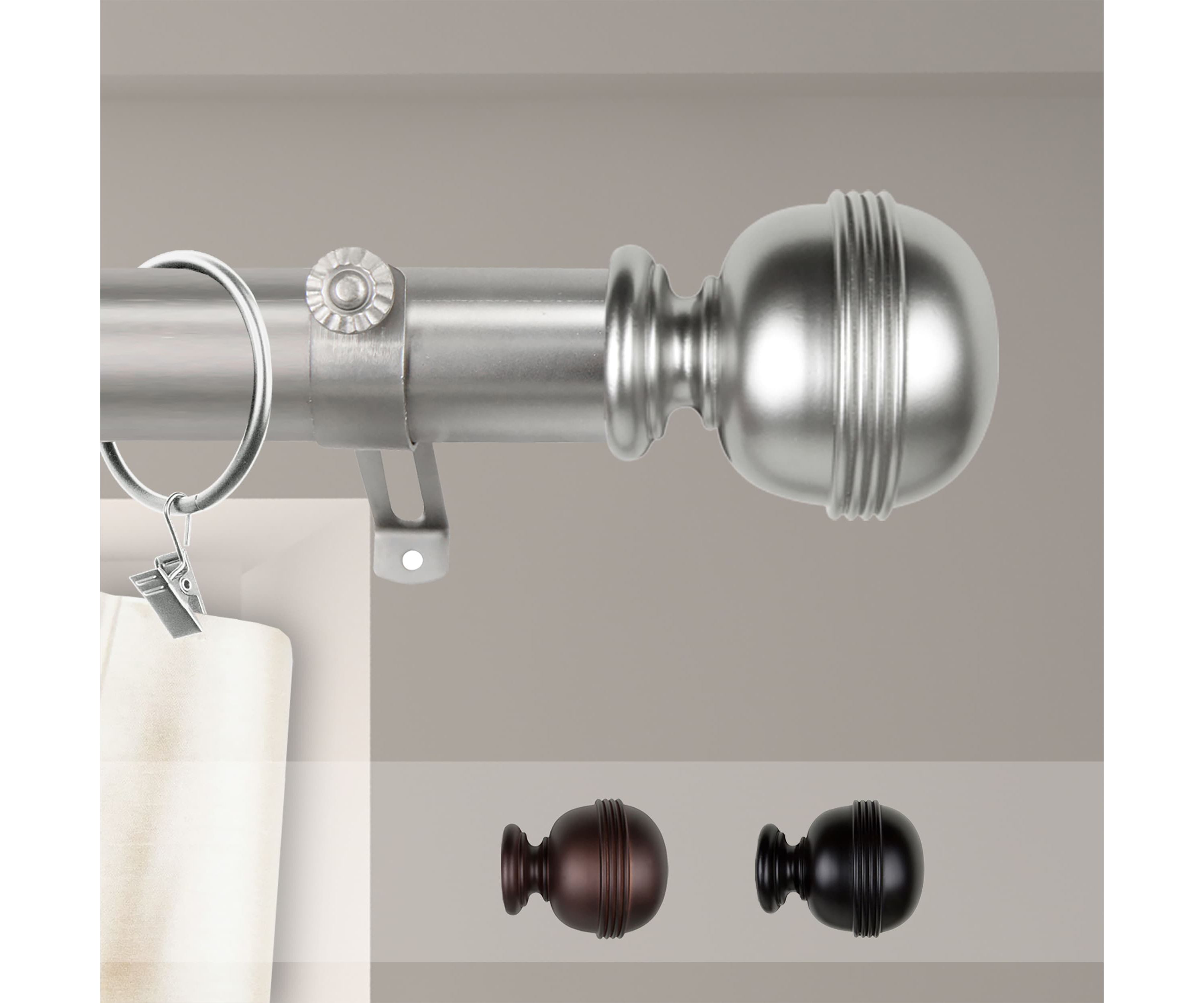 Jovian 1.5 inch Curtain Rod