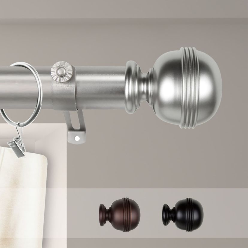 Jovian 1.5 inch Curtain Rod
