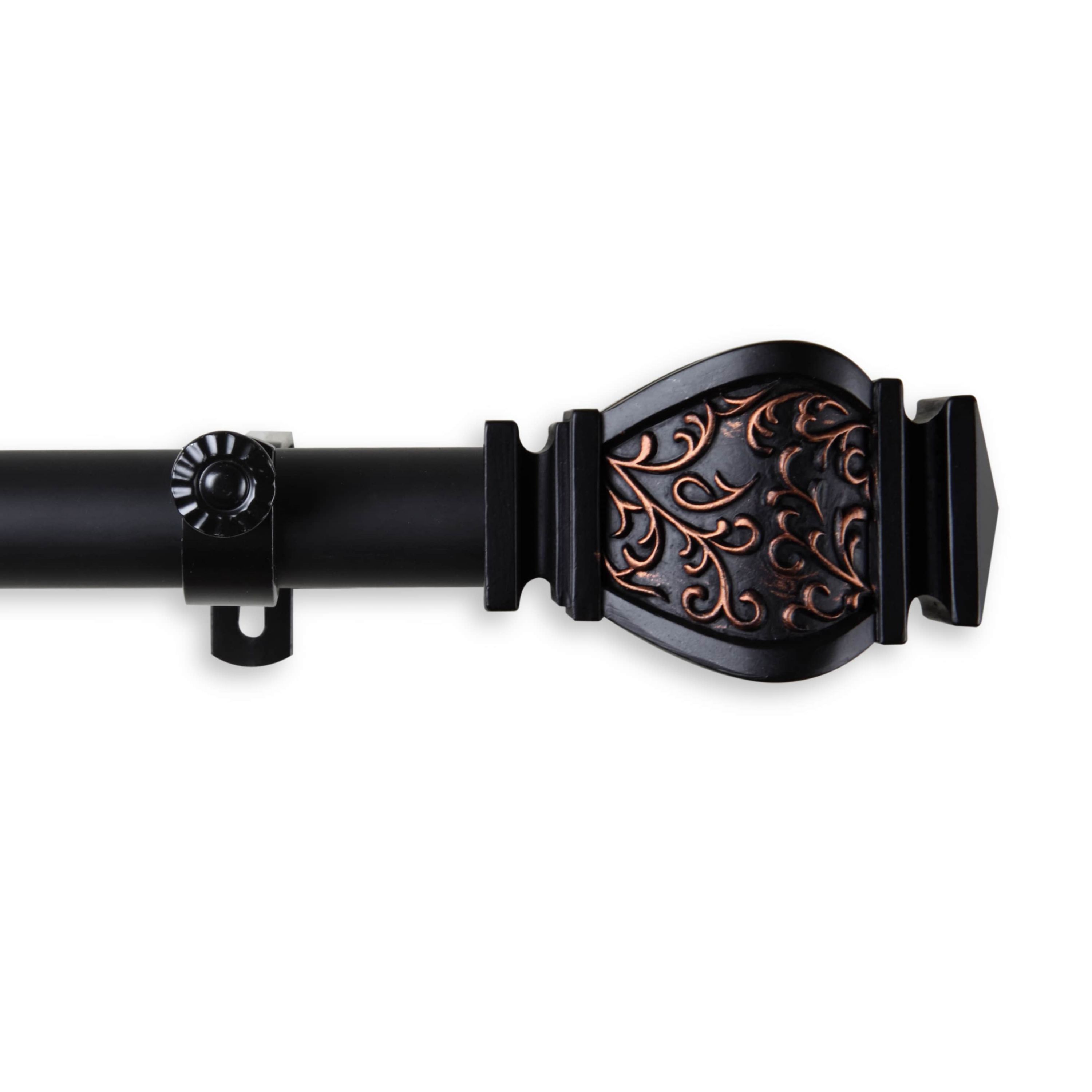 Margot Mahogany Curtain Rod 