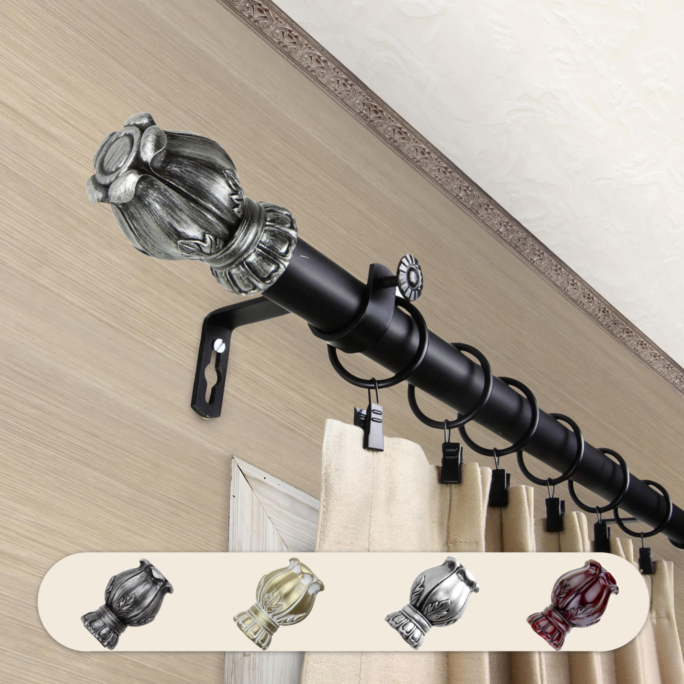 Rod Desyne Regent Adjustable Curtain Rod | Belk