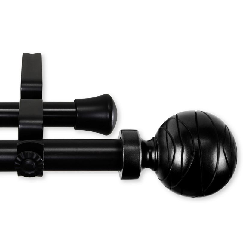 13/16" Arman Double Curtain Rod