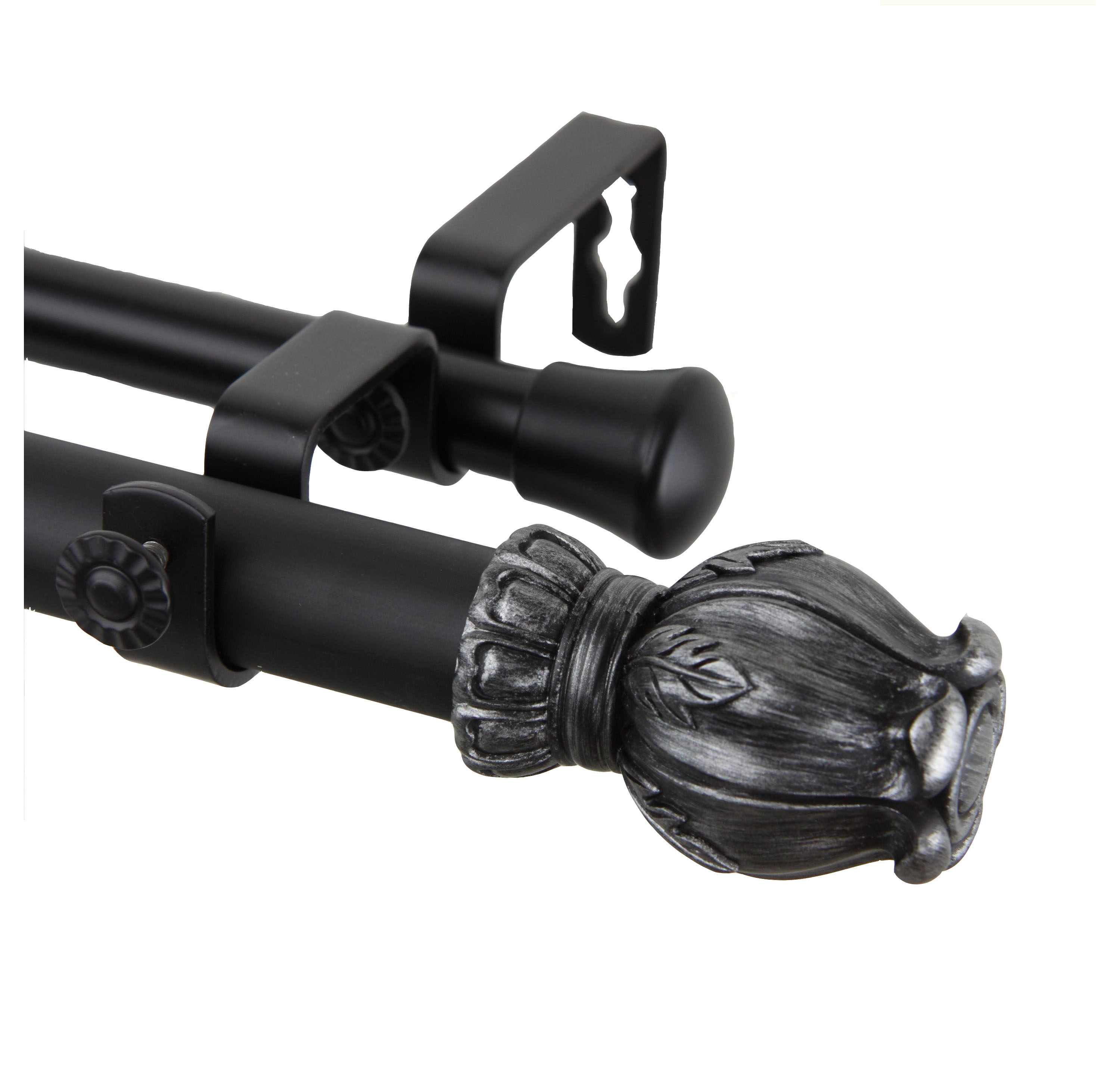 Regent Expandable Double Curtain Rod