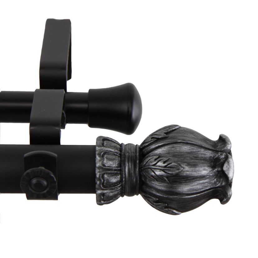 Regent Expandable Double Curtain Rod