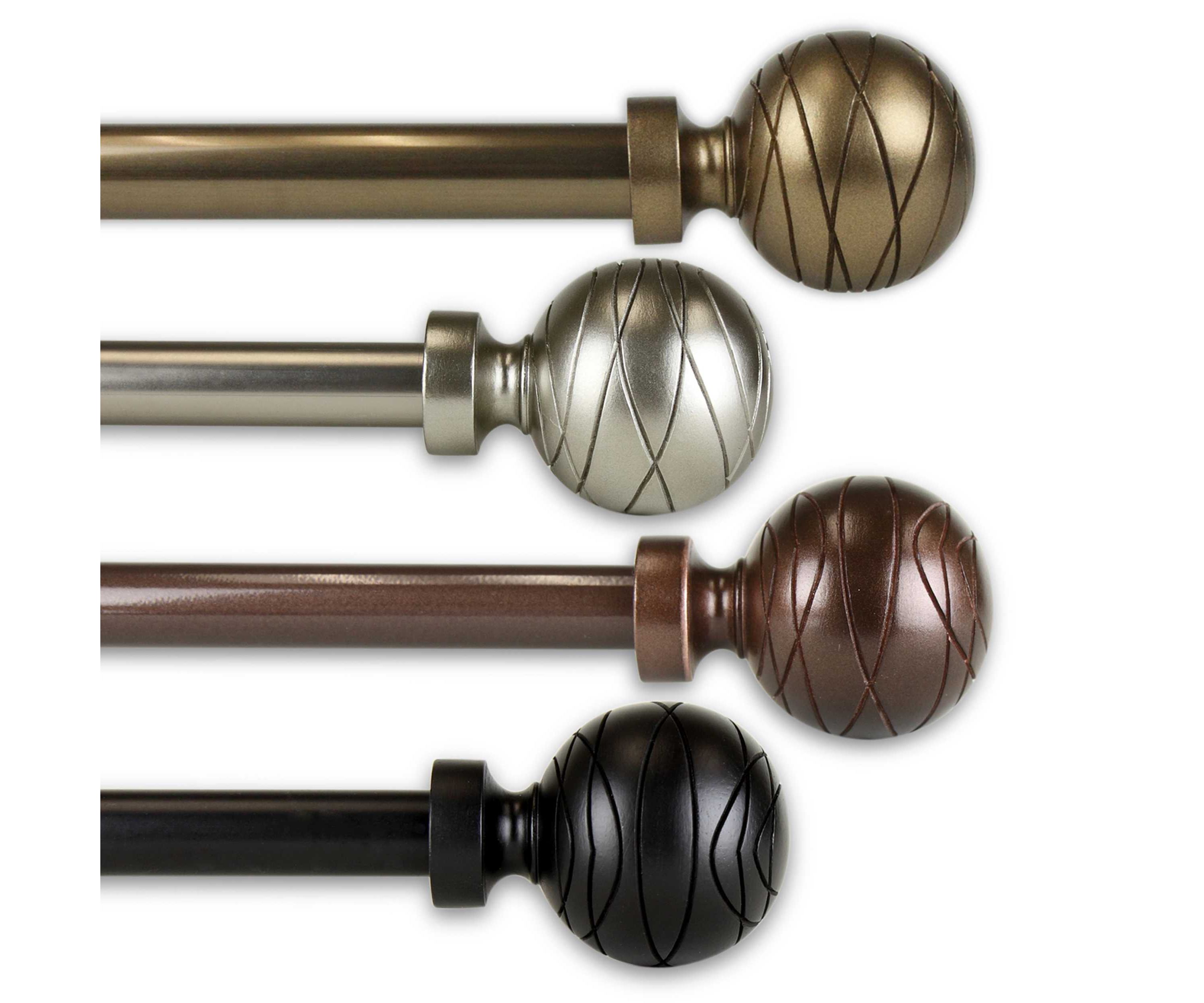 13/16" Arman Curtain Rod