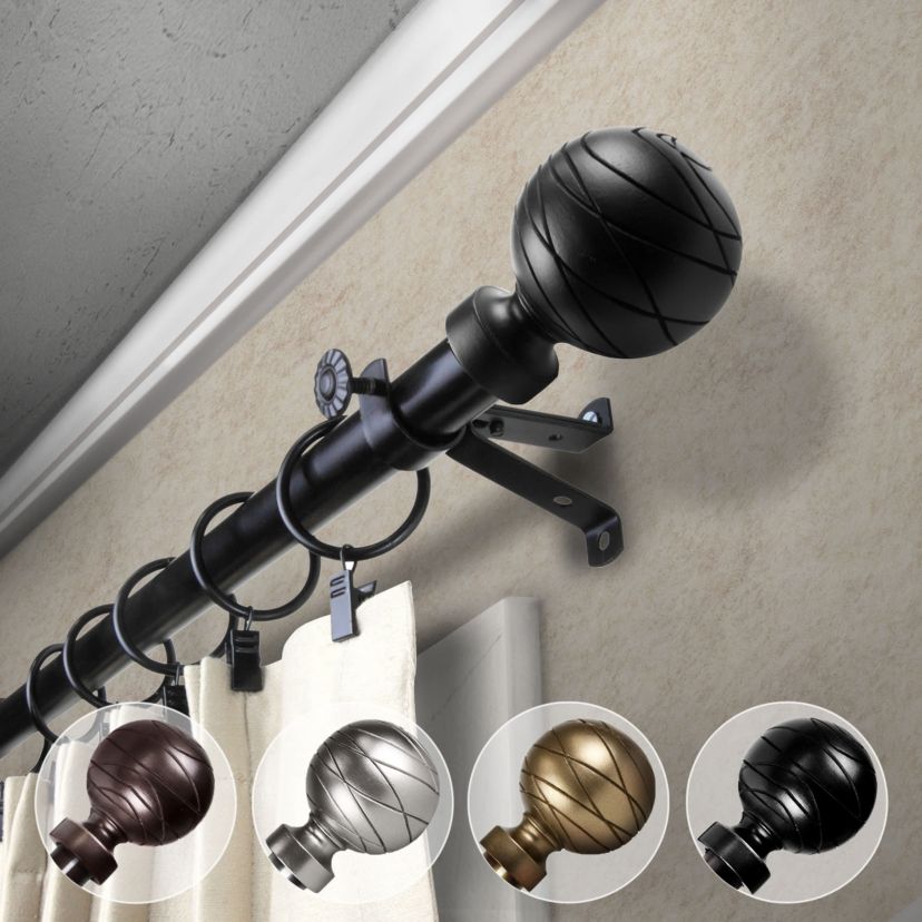 13/16" Arman Curtain Rod