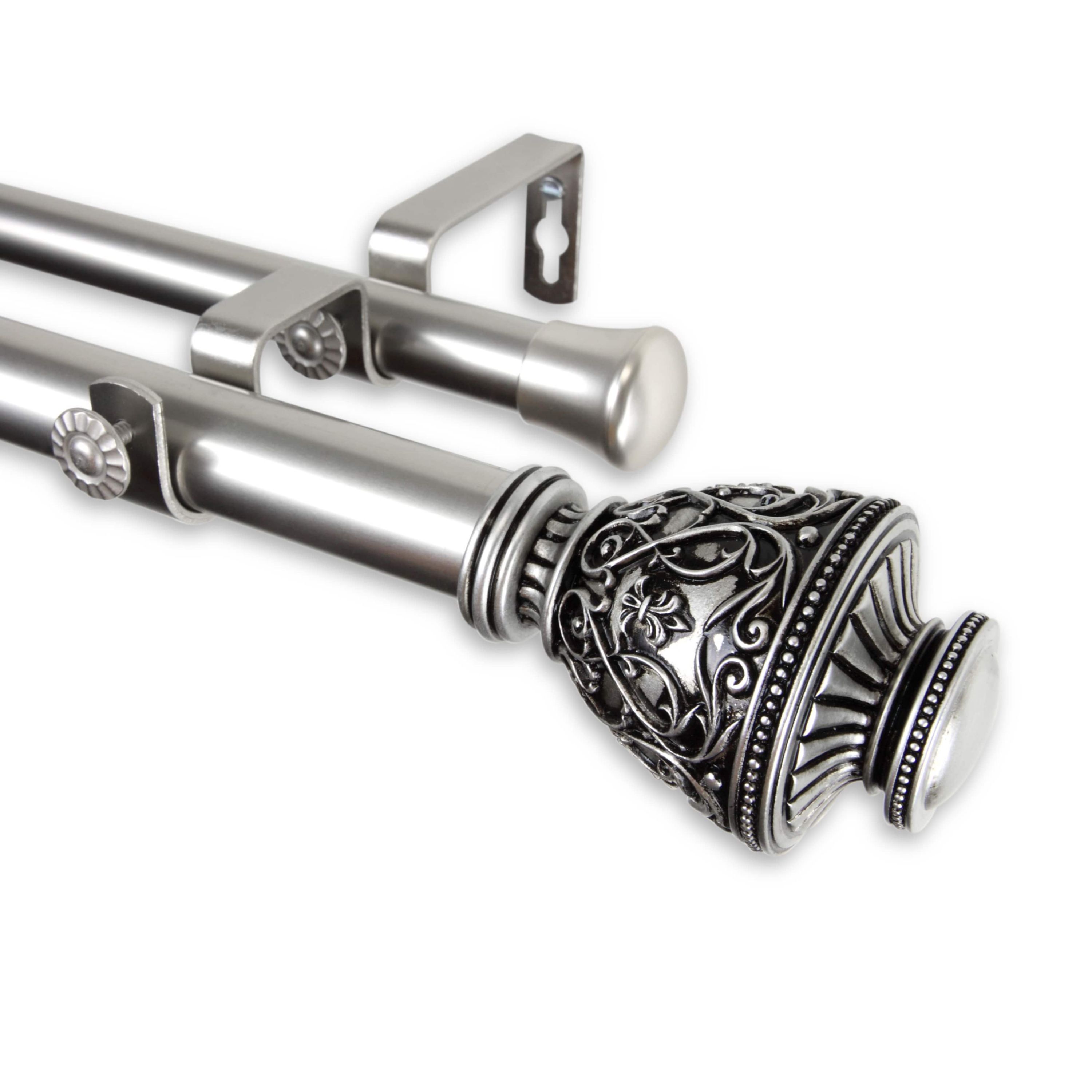 Veda Adjustable Double Curtain Rod