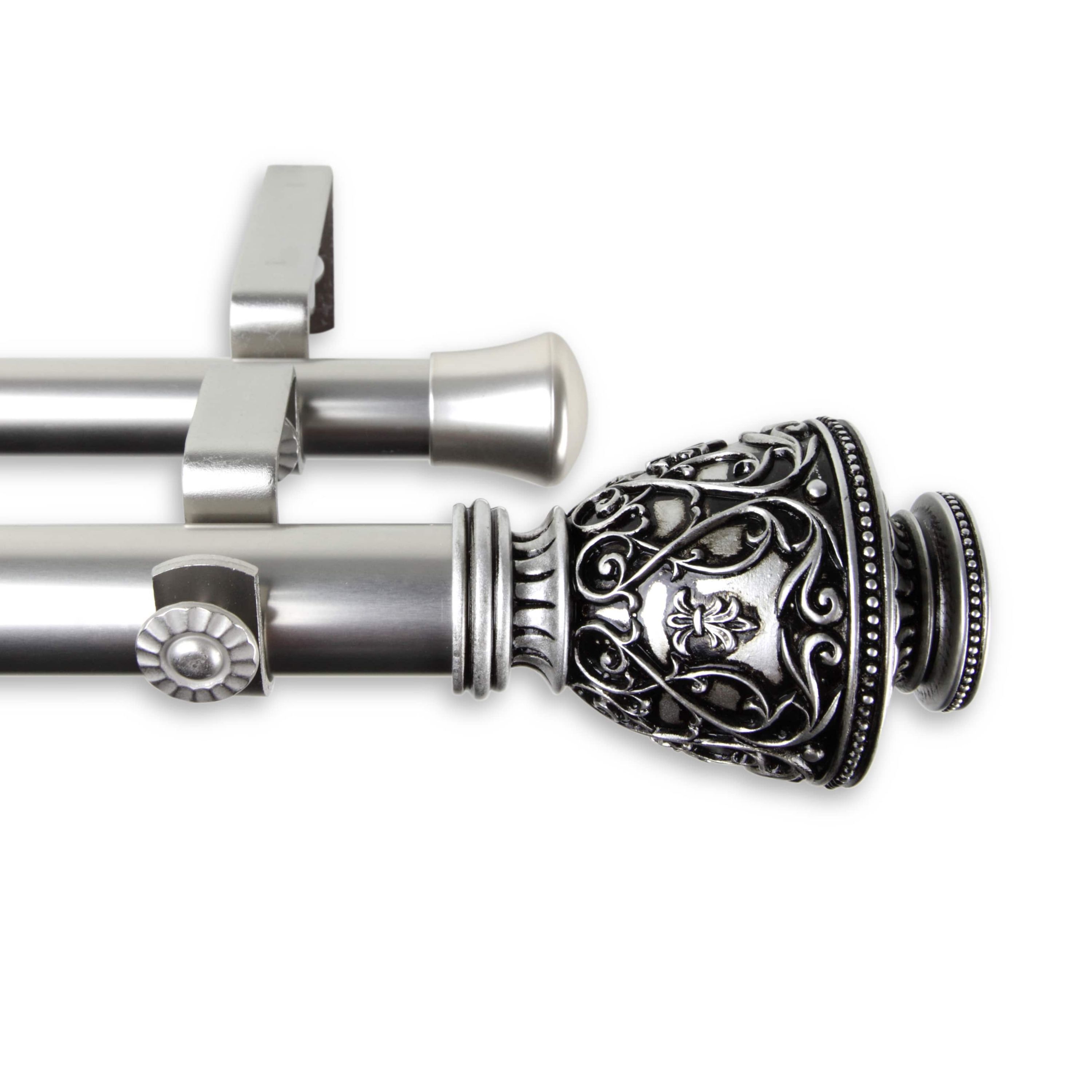 Veda Adjustable Double Curtain Rod