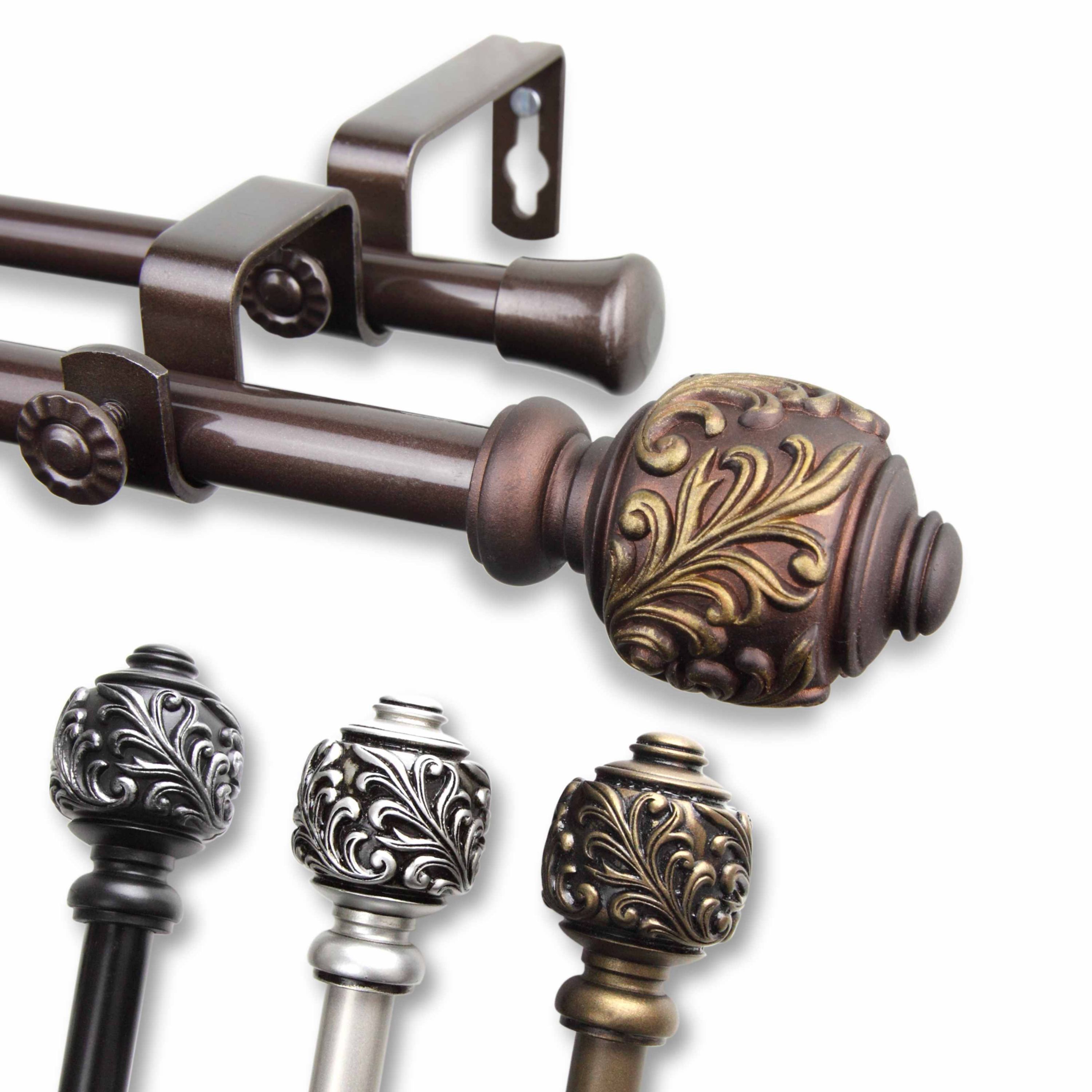 5/8" Tilly Double Curtain Rod