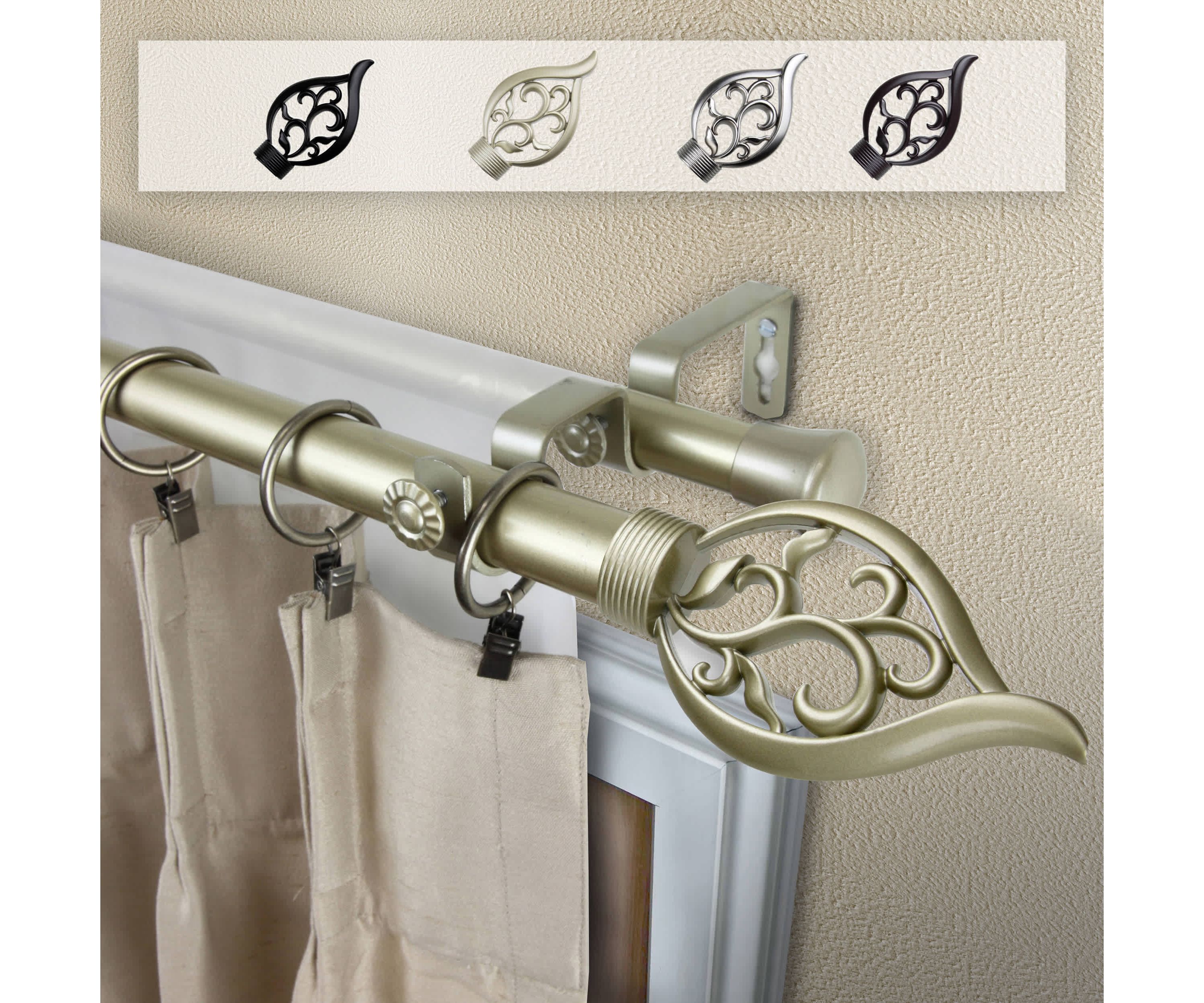 Flora Curtain Rod