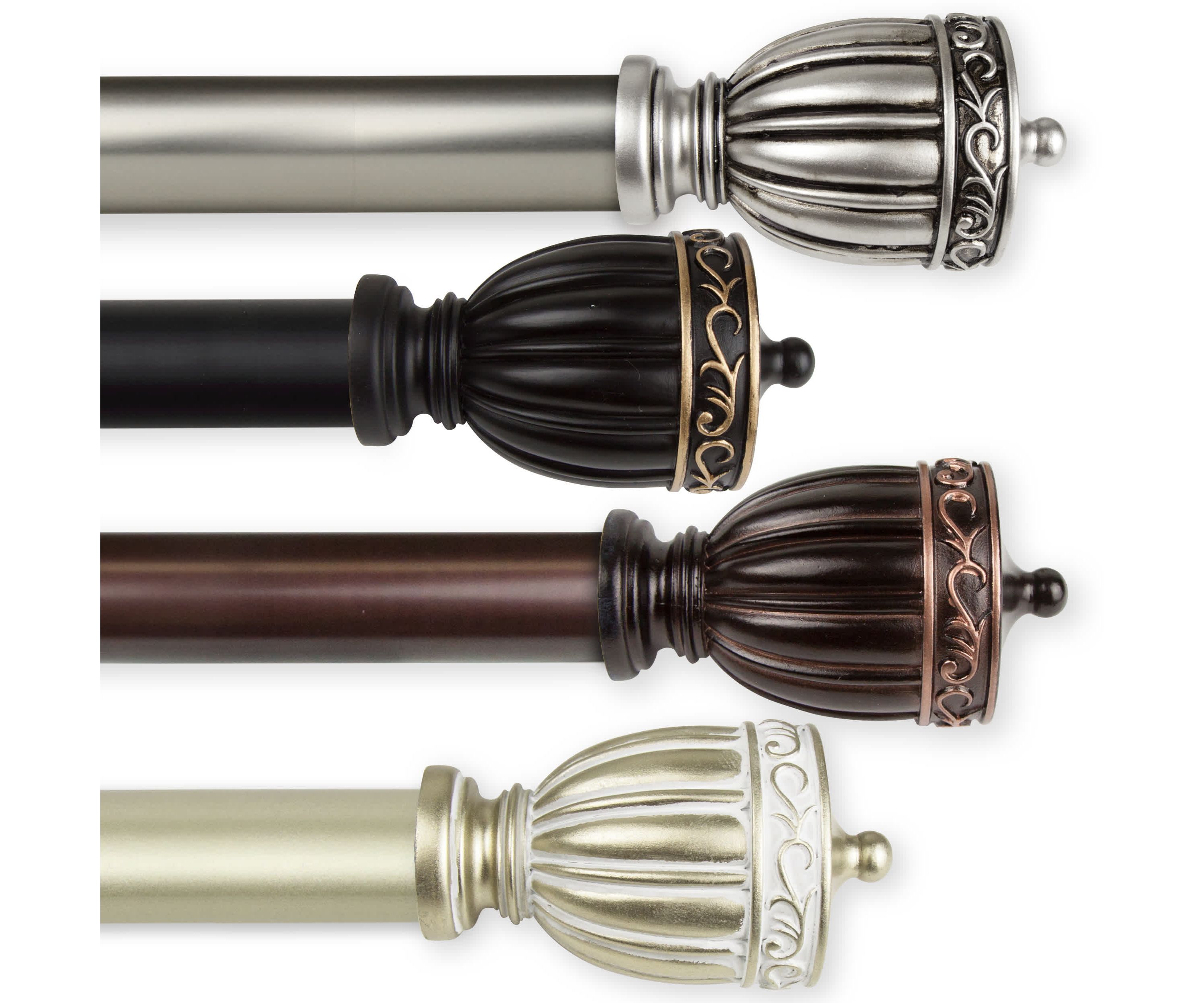 Debussy Expandable Curtain Rod