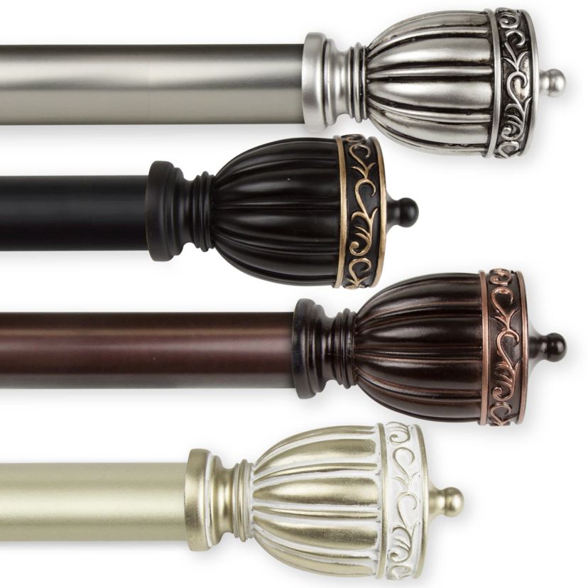 Debussy Expandable Curtain Rod