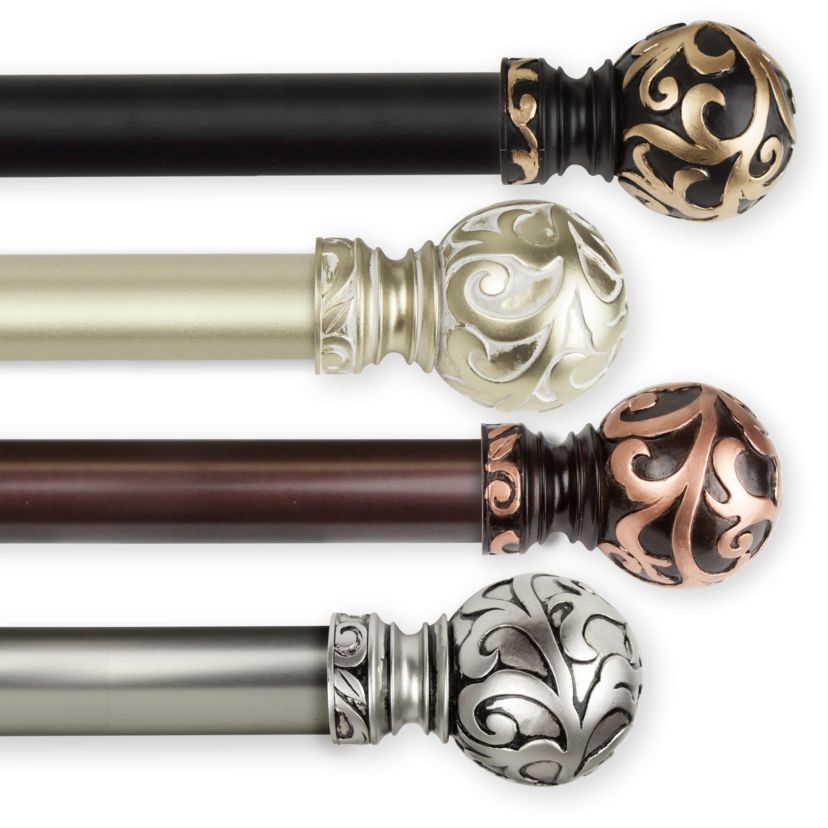 Cypress 1 in Curtain Rod