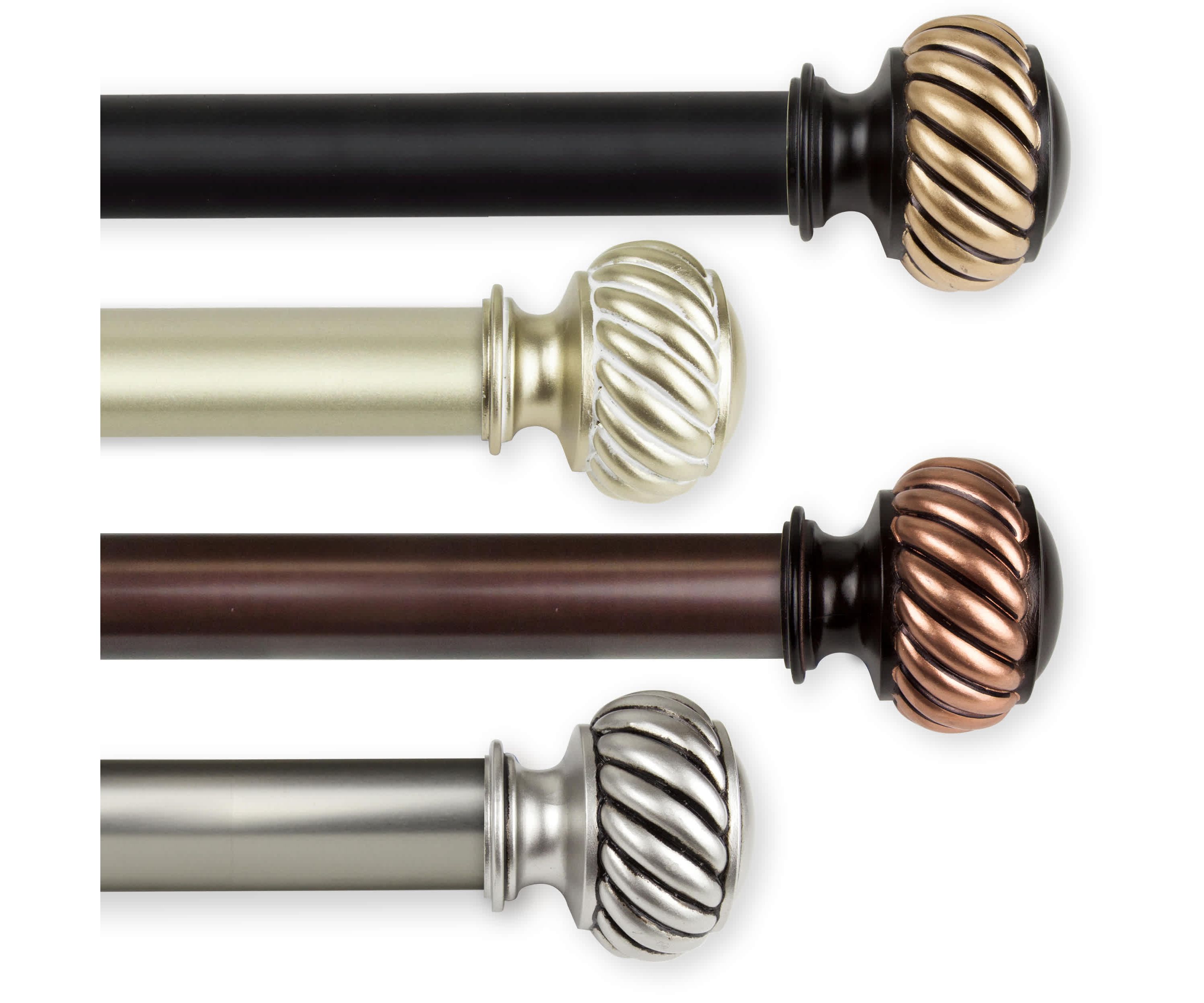 Baldir 1 inch Curtain Rod