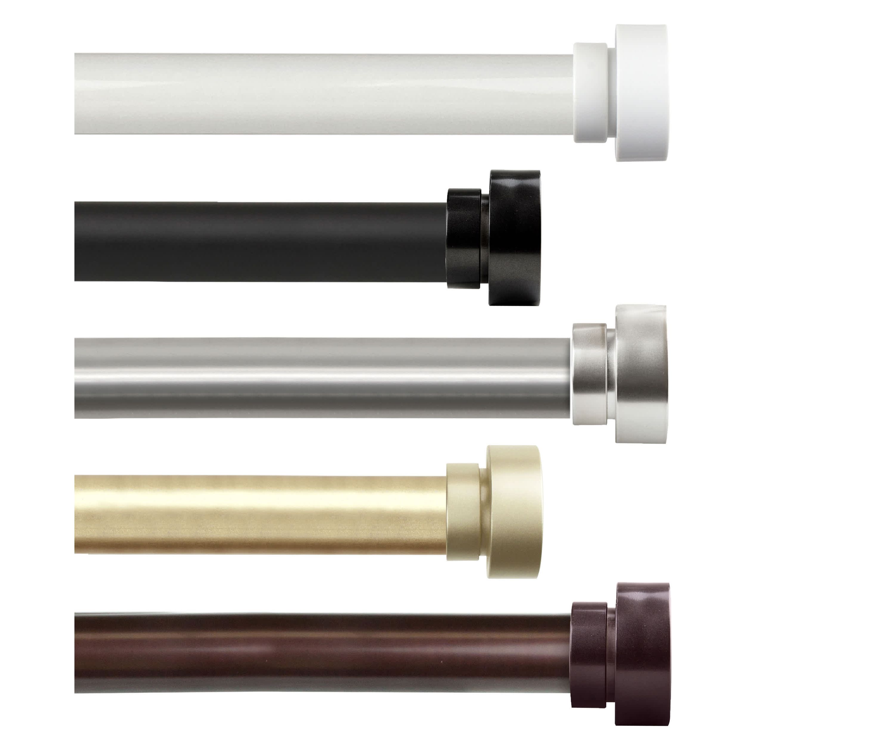 1" Bonnet Curtain Rod