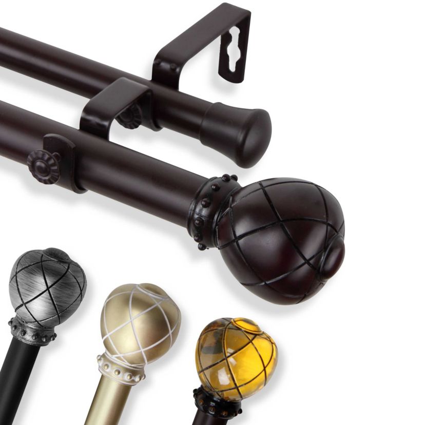 Supreme Double Adjustable Curtain Rod