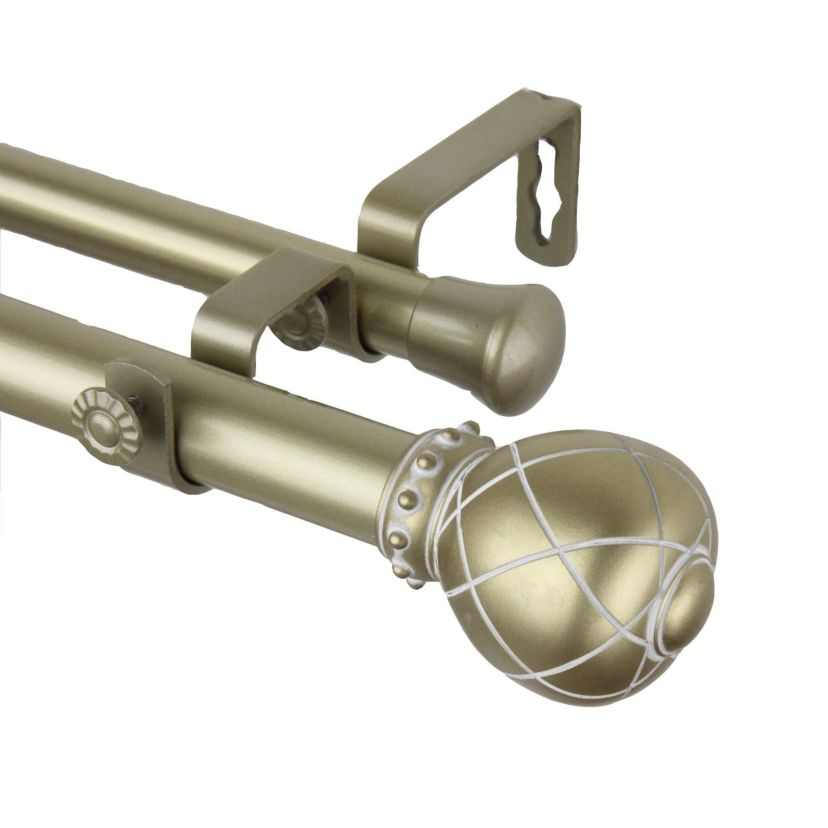 Supreme Double Adjustable Curtain Rod