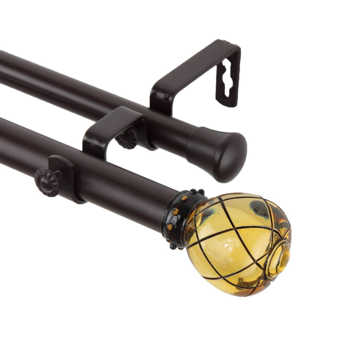 Supreme Double Adjustable Curtain Rod