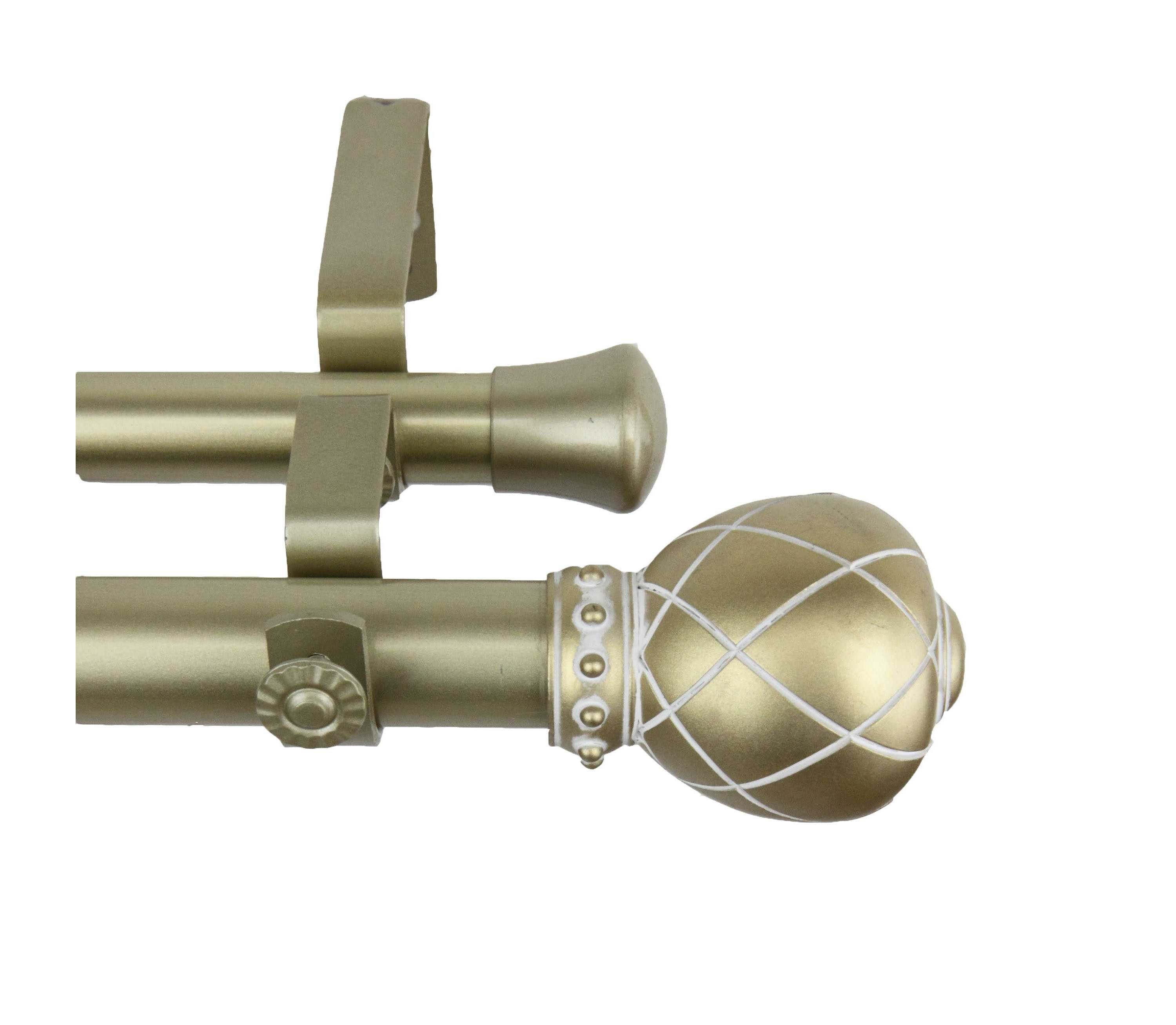 Supreme Double Adjustable Curtain Rod