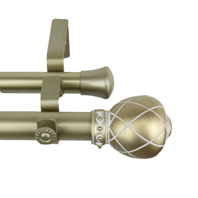 Supreme Double Adjustable Curtain Rod