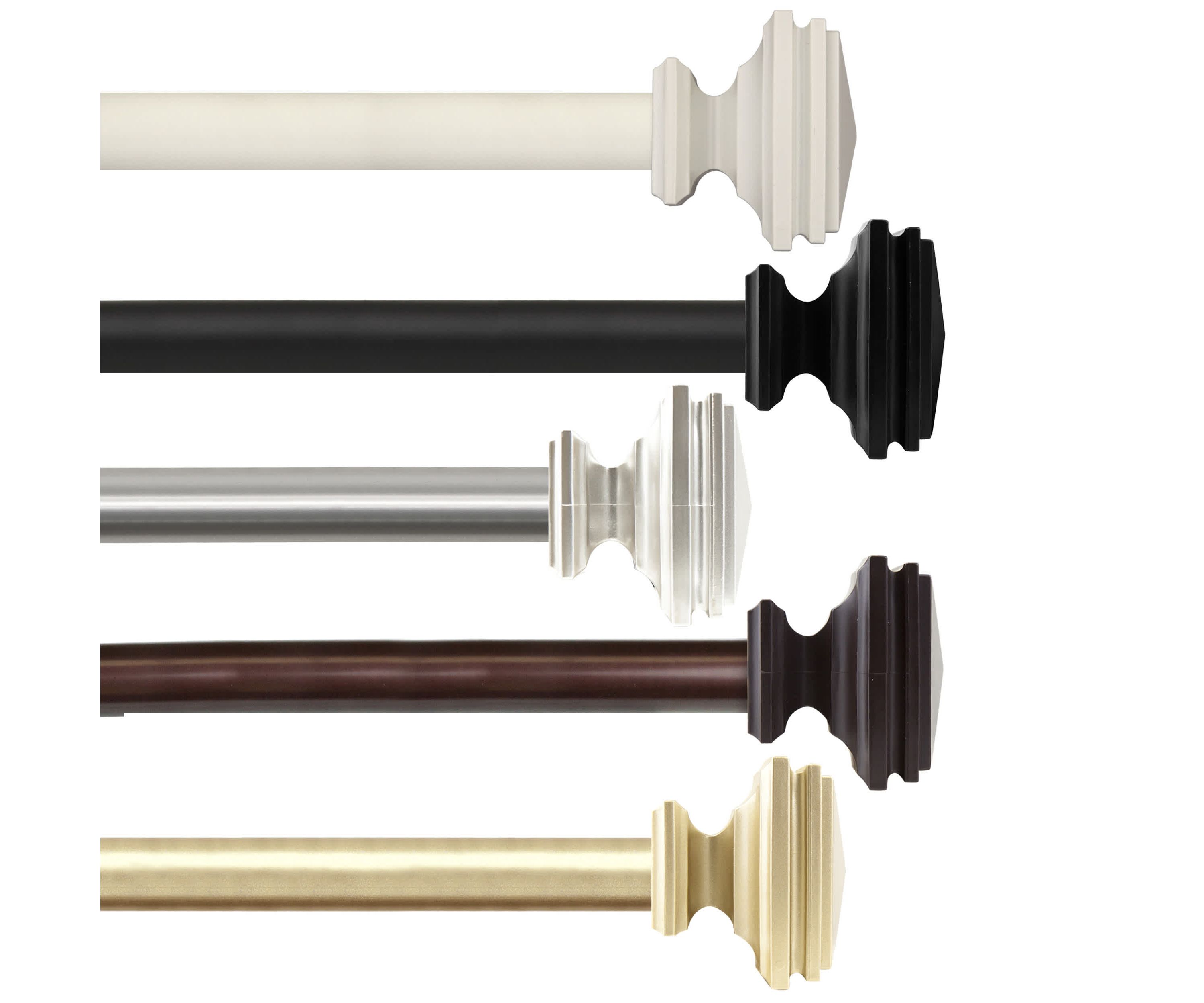 1" Bedpost Curtain Rod